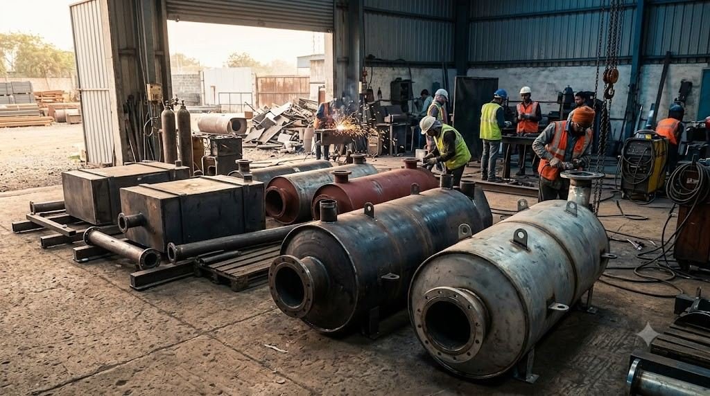 Industrial Genset Silencers & Exhausts
